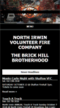 Mobile Screenshot of northirwinfire.com